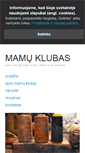 Mobile Screenshot of mamuklubas.lt